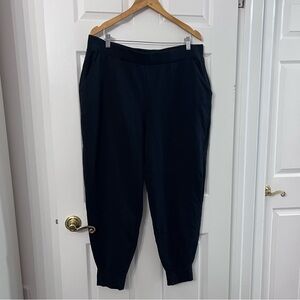 Universal Standard Go Stretch Jogger Sweatpants, Black, Size 18/20